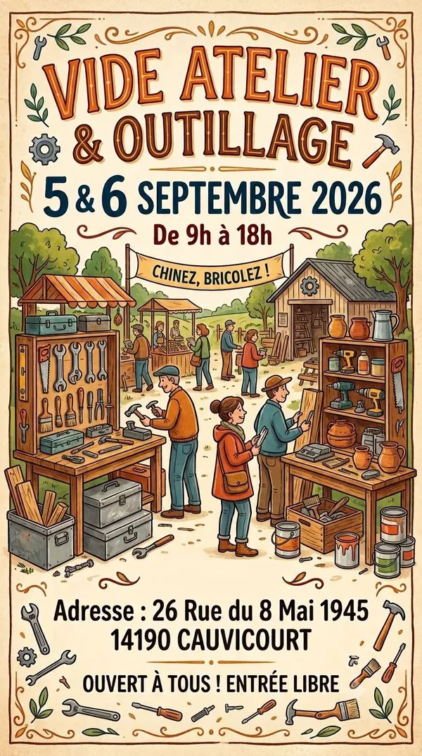 Vide atelier et outillage