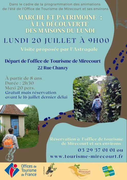 Marche et Patrimoine - À la découverte des Maisons du Lundi