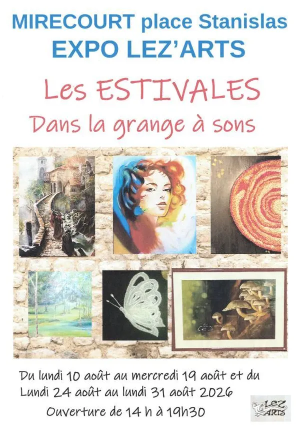 Les estivales des Lez'arts - Exposition