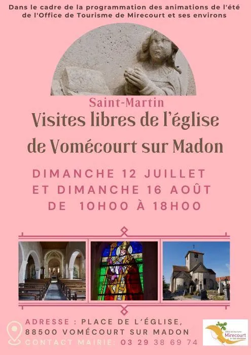 Visite libre de l'église Saint-Martin
