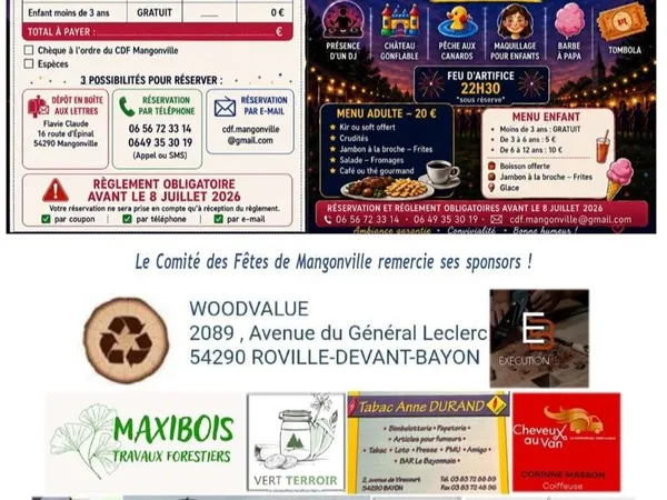 Mangonville en fête