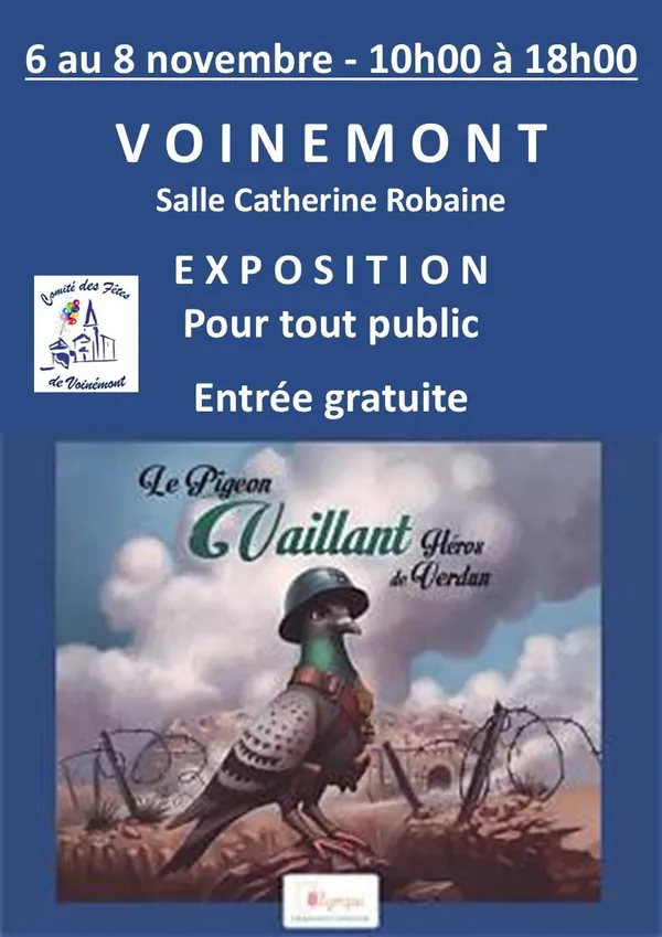 Exposition "Pigeon Vaillant, héros de Verdun"