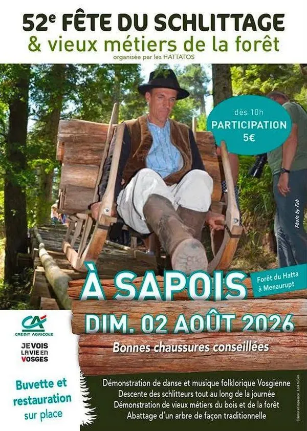 Fête du schlittage et des vieux métiers de la forêt