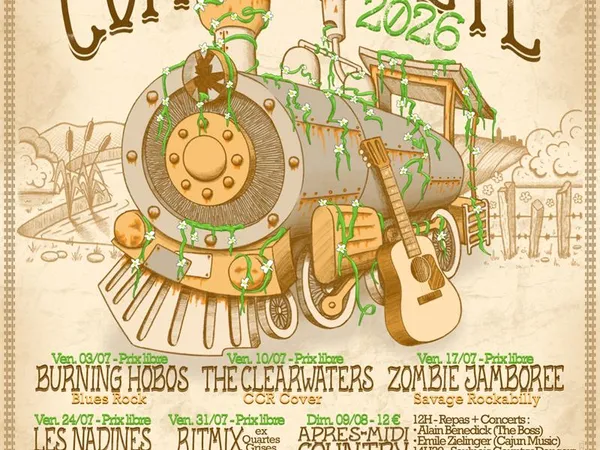 Le Saulnois D'rails - concert de Blue Cat Band