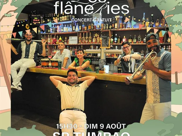 Les Flâneries - Chanson française - Musique latino-caribéene