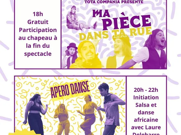 Spectacle - "Ma pièce dans ta rue" et Apero Danse - Bruley