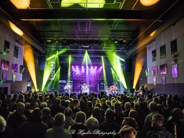 Salle de concerts de Wood Stock Guitares
