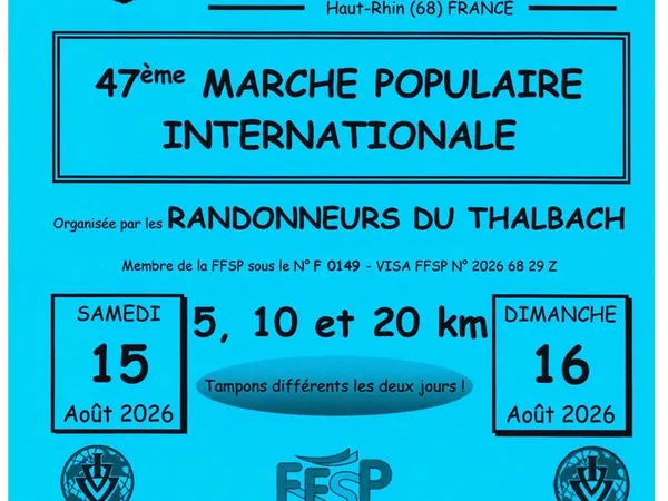 47ème Marche populaire internationale
