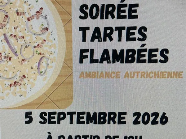 Soirée dansante et tartes flambées