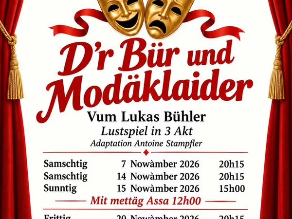 Théâtre alsacien à Hausgauen : D'r Bür und Modäklaider