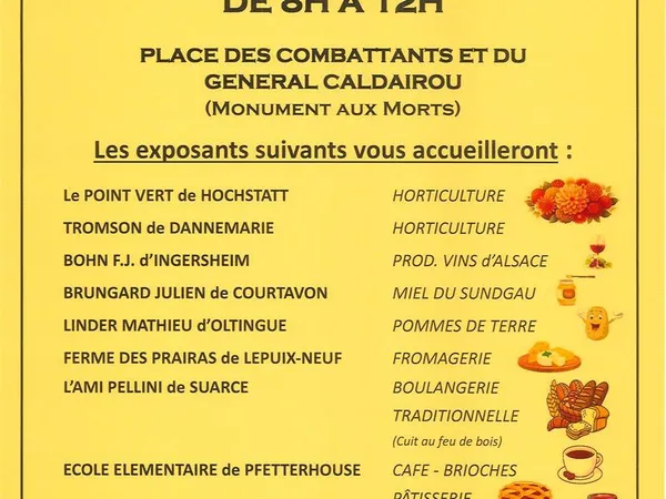 Marché d'automne