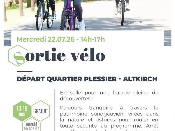 Sortie vélo