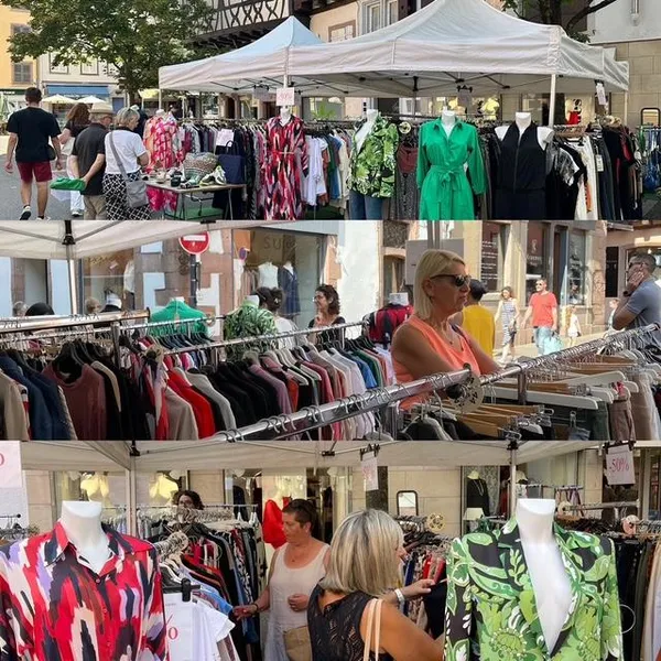 Grand déballage des commerçants