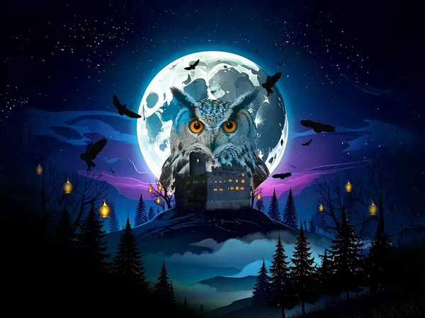 Halloween à la Volerie des aigles