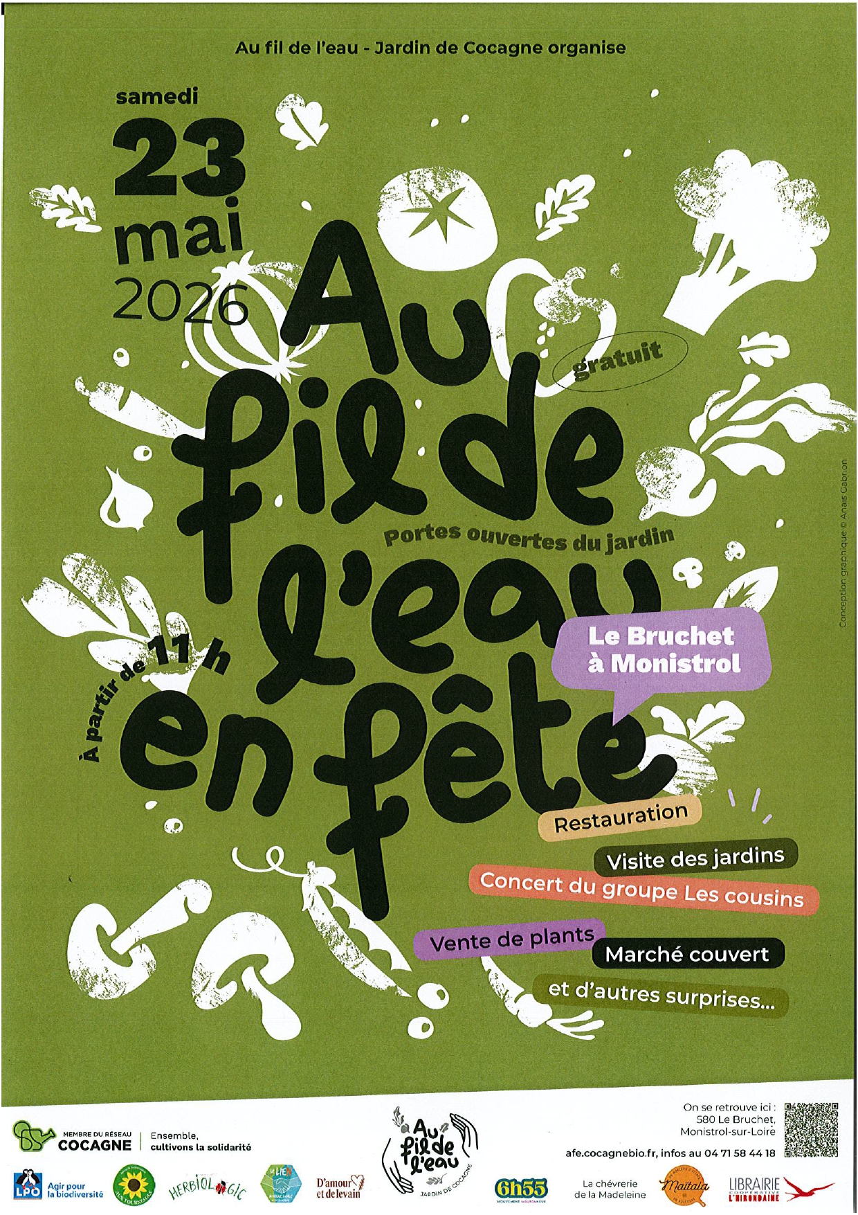 Portes ouvertes "Au fil de l'eau, Jardin de Cocagne"