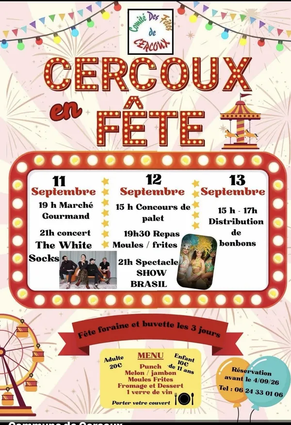 Cercoux en fête