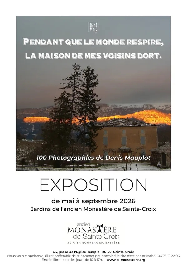 Exposition de photographie - Pendant que le monde respire, la maison de mes voisins dort.