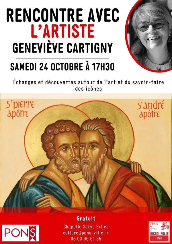 Rencontre avec l'artiste à la Micro-Folie de Pons