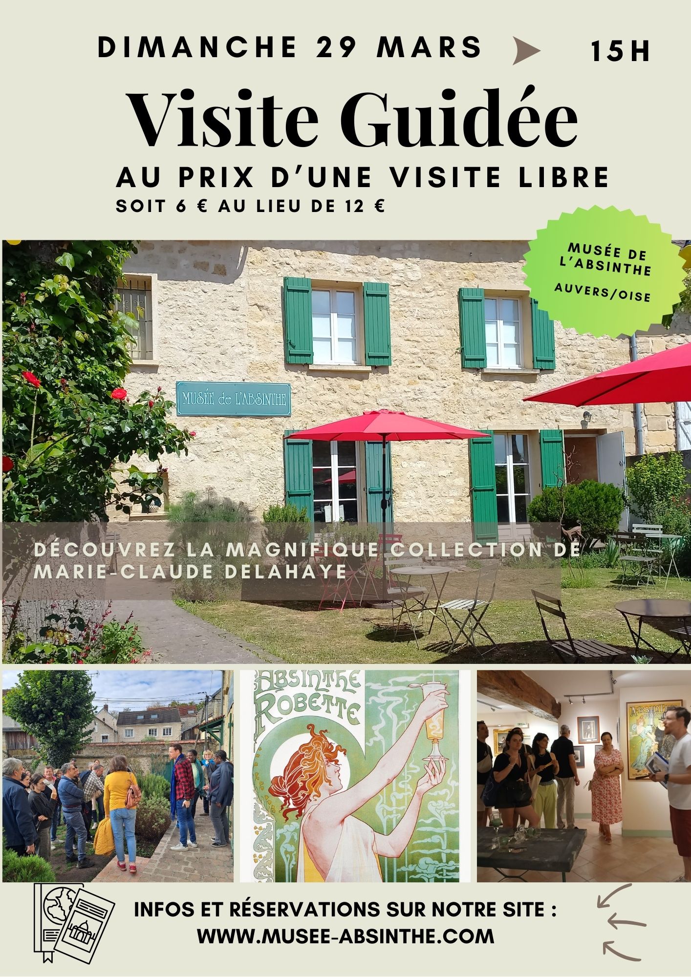 Visite guidée au musée de l'Absinthe