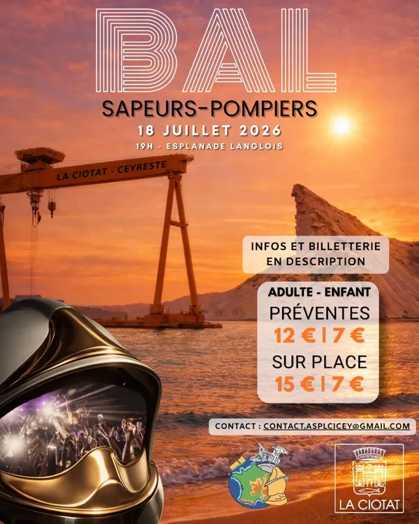 Bal des pompiers de La Ciotat et Ceyreste