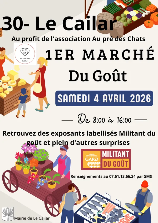 1er Marché Du Goût
