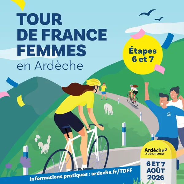 Le Tour de France féminin au départ de La Voulte-sur-Rhône