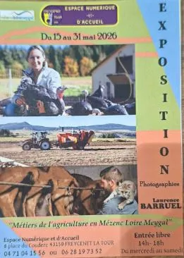 Exposition photos : "Métiers de l'agriculture en Mézenc Loire Meygal"