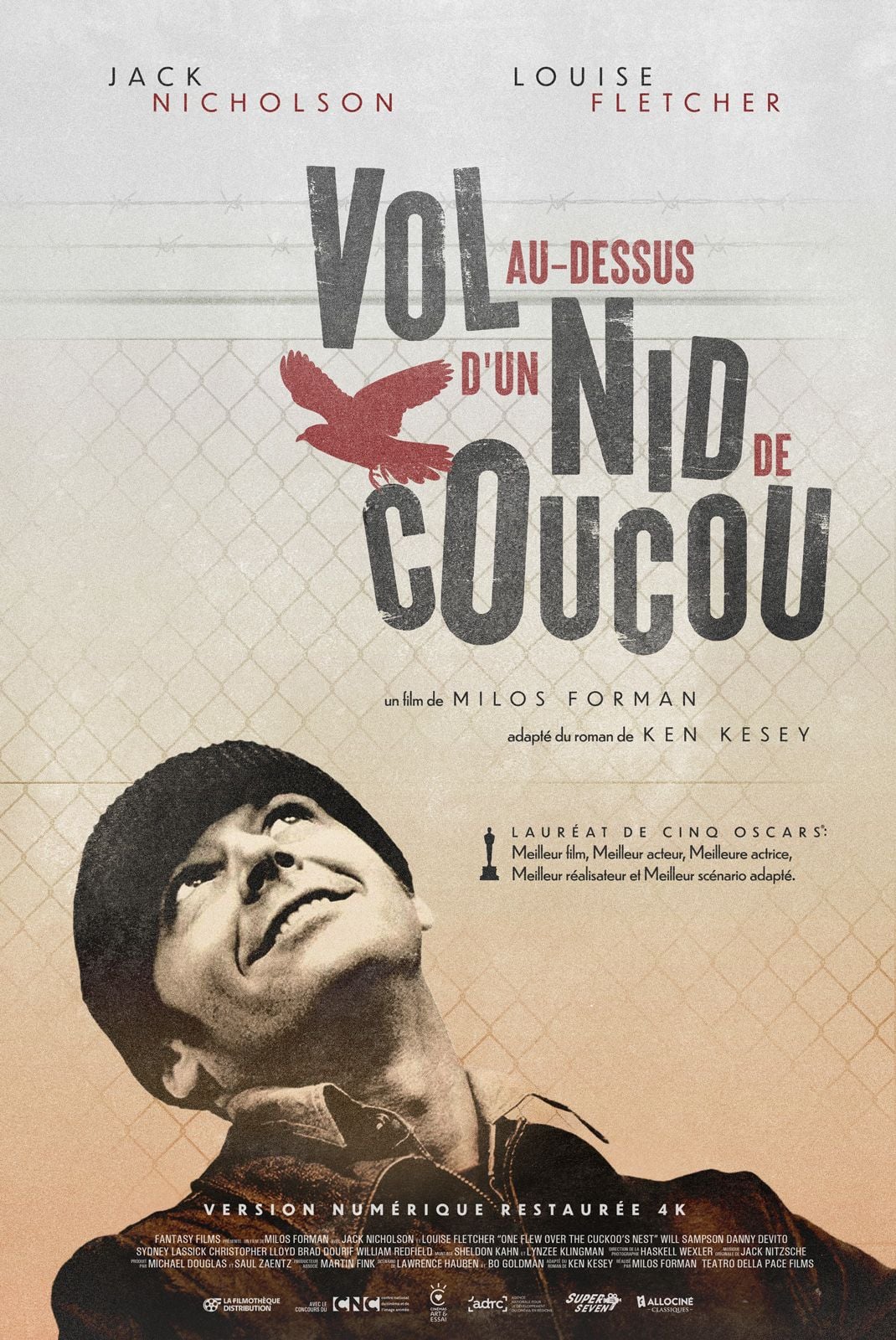 Projection cinéma du film "Vol au-dessus d'un nid de coucou" | ciné-mémoire