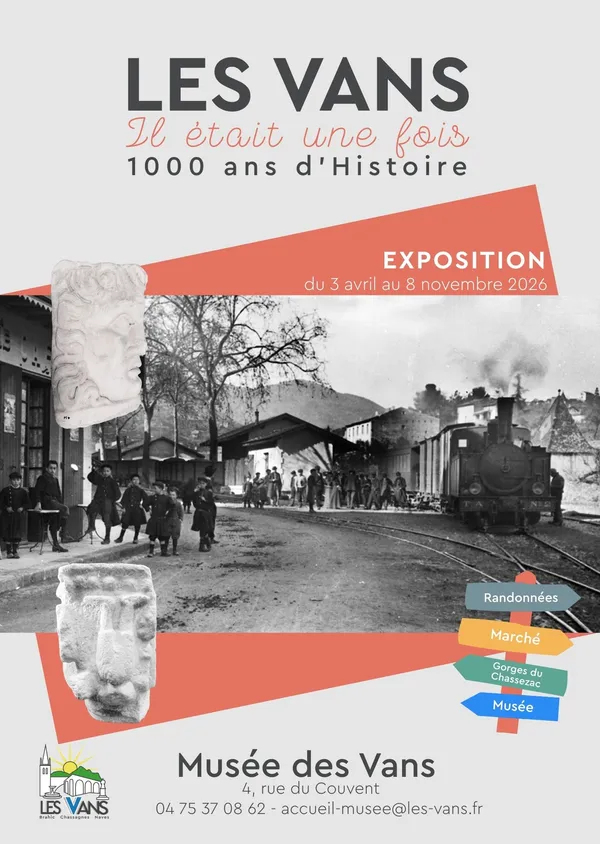 Exposition : Les Vans il était une fois 1000 ans d'histoire