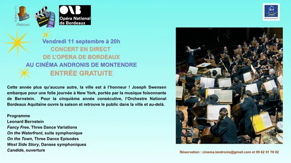 Concert en direct au Cinéma