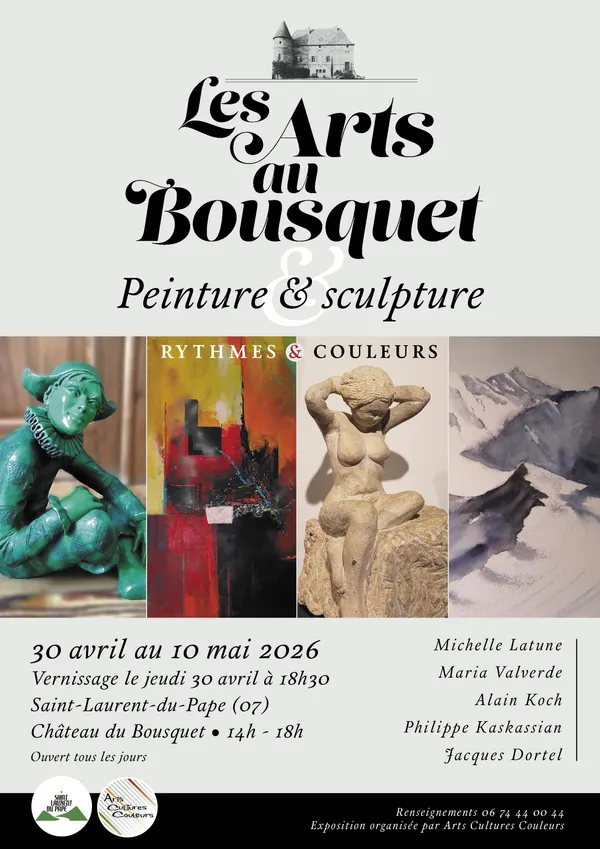 Exposition "Rythmes et couleurs" (peintures et sculptures)