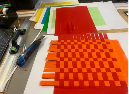 Atelier tissage de papier - Tournon