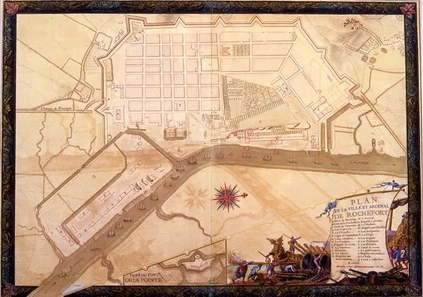 Exposition : Du temps que la Marine estoit en sa splendeur : imaginer la ville de Rochefort (1666-1785)