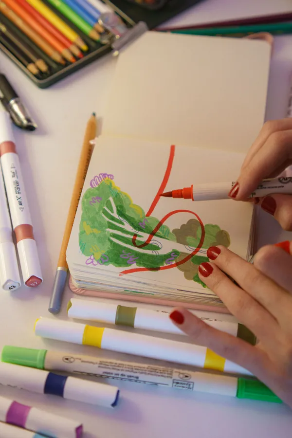 Atelier de carnets créatifs