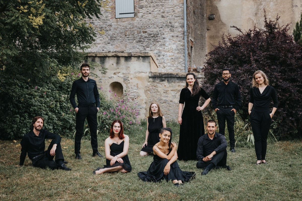 Quartier de saison Labeaume en Musiques : "W. Byrd, B. Britten, L. Bernstein, F. Poulenc… "Par l’ Ensemble vocal a cappella SYLLEPSE