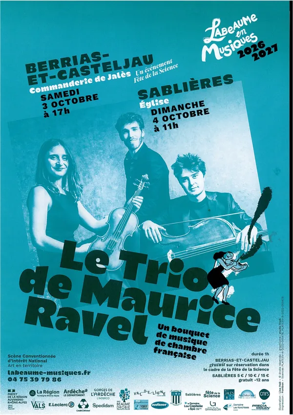 Le trio de Maurice Ravel