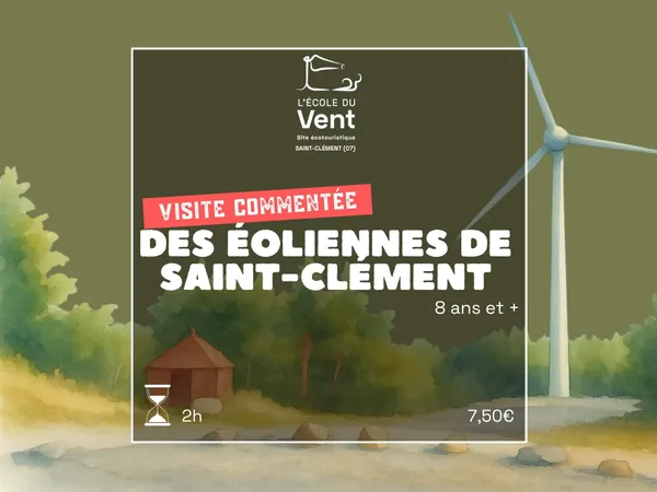 Visite commentée des éoliennes de Saint-Clément