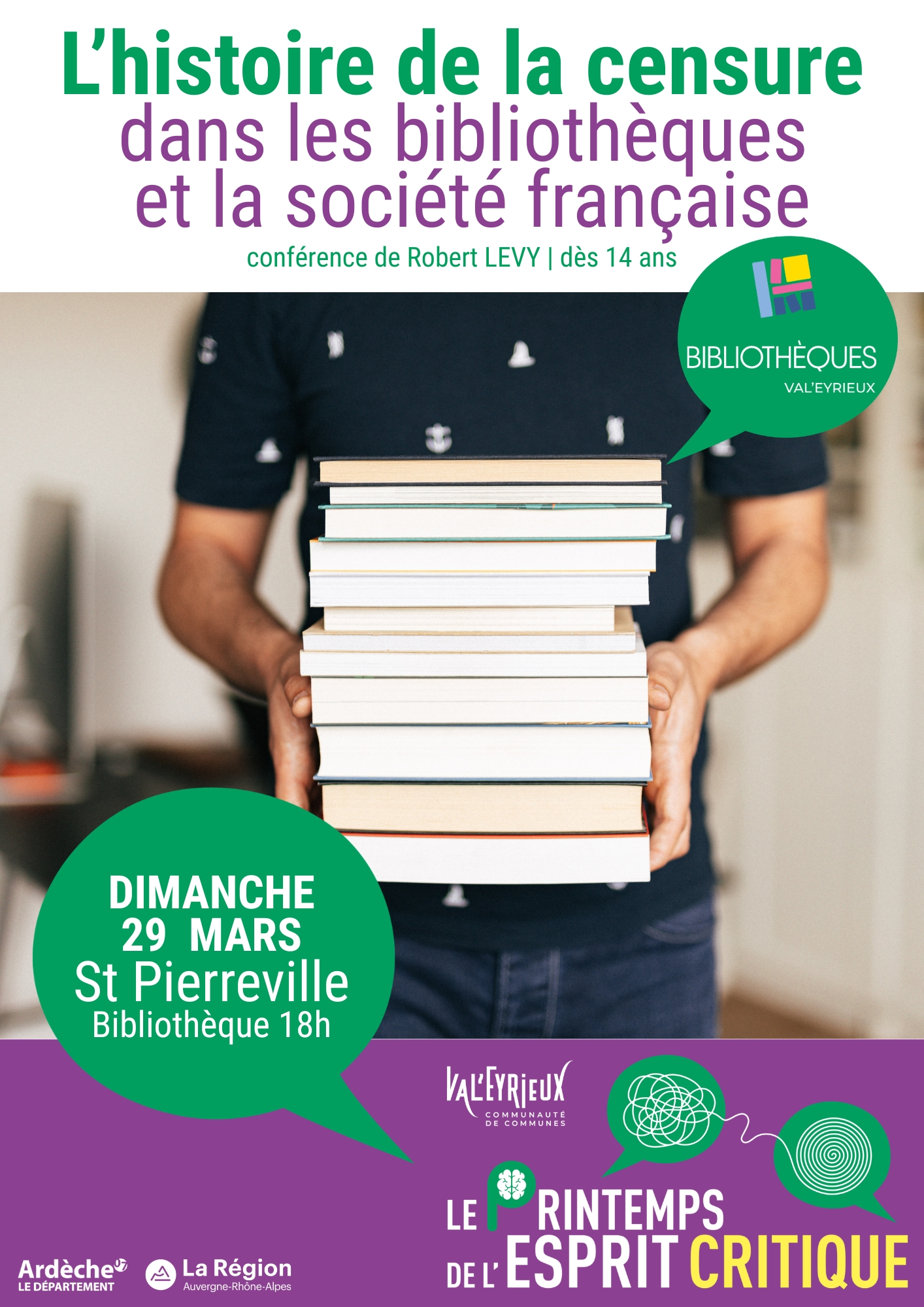 L'histoire de la censure dans les bibliothèques et la société française - Printemps de l'Esprit Critique