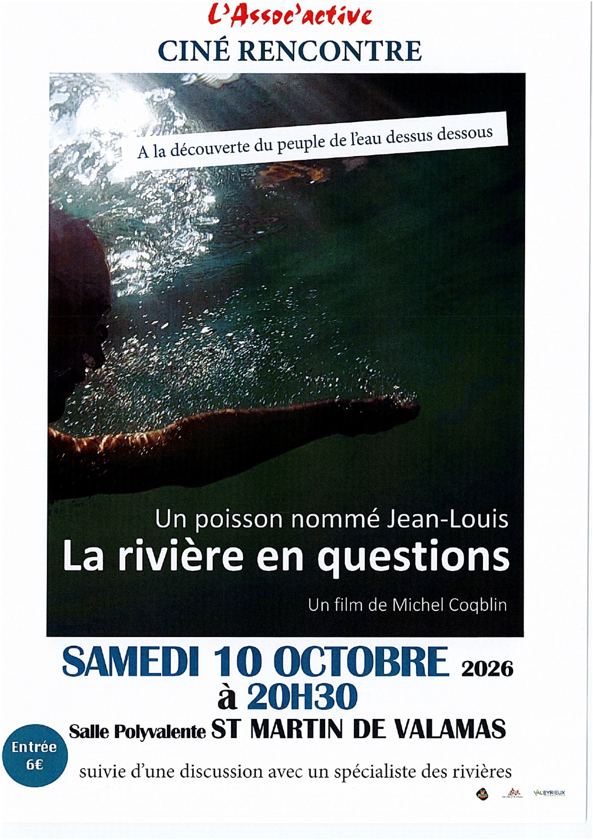 Ciné Rencontre : "La rivière en questions"