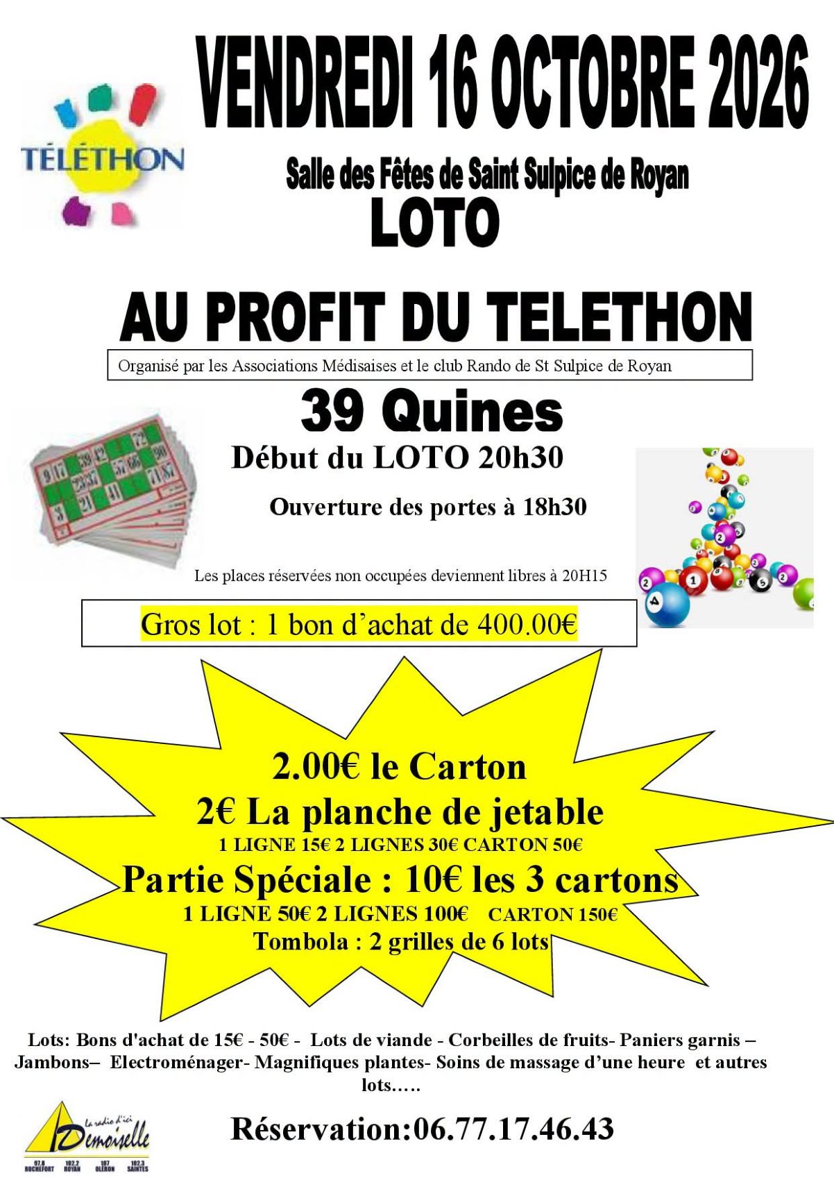 Loto du Téléthon