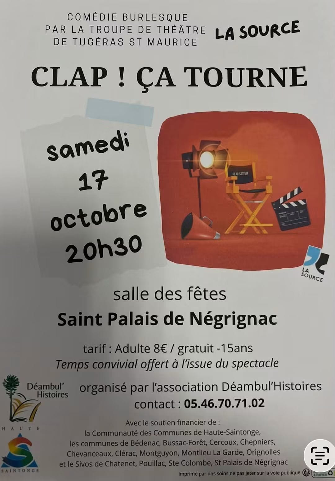 Clap ! Ça tourne