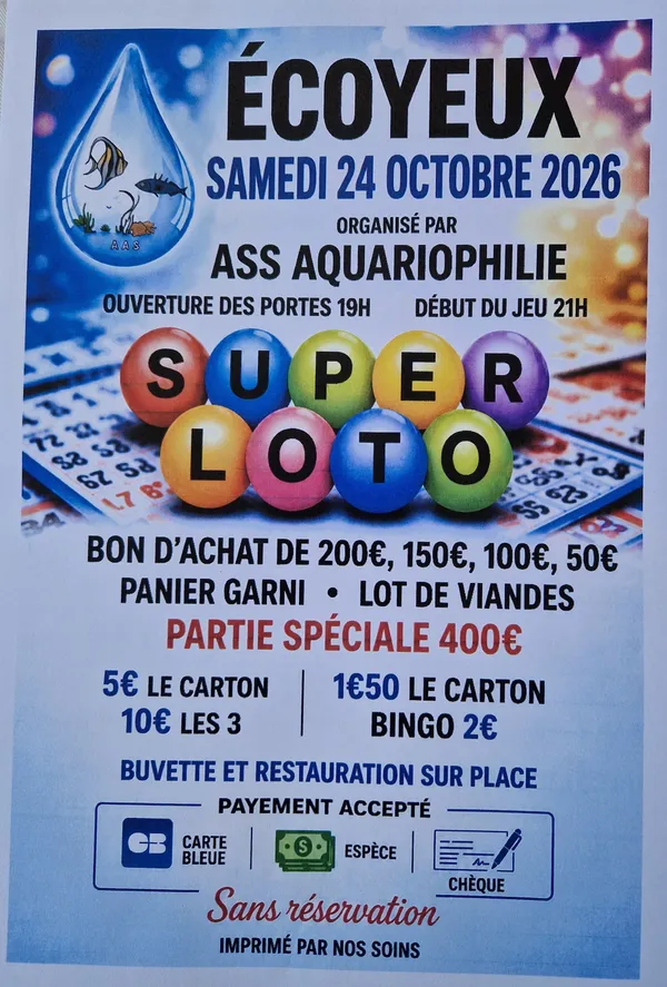 Super Loto à Écoyeux