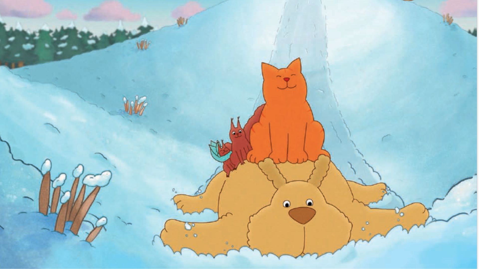 Film de Noël | Le merveilleux hiver de Tom le chat