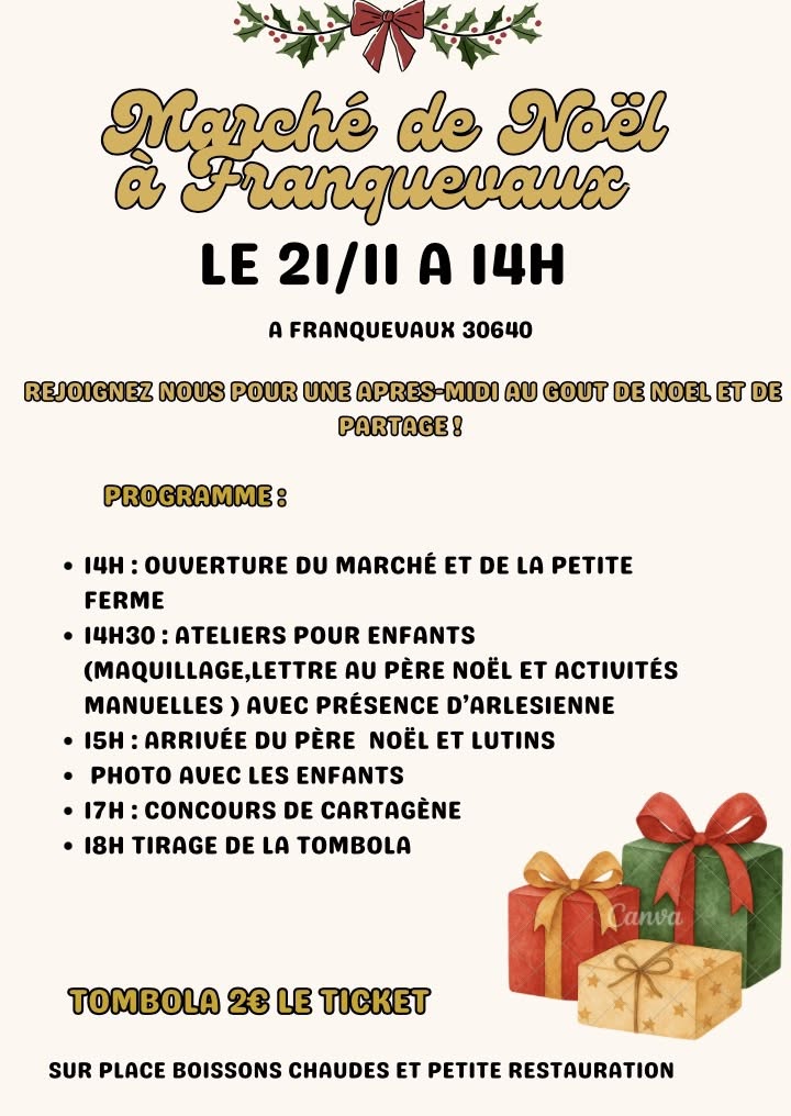 Marché de Noël à Franquevaux