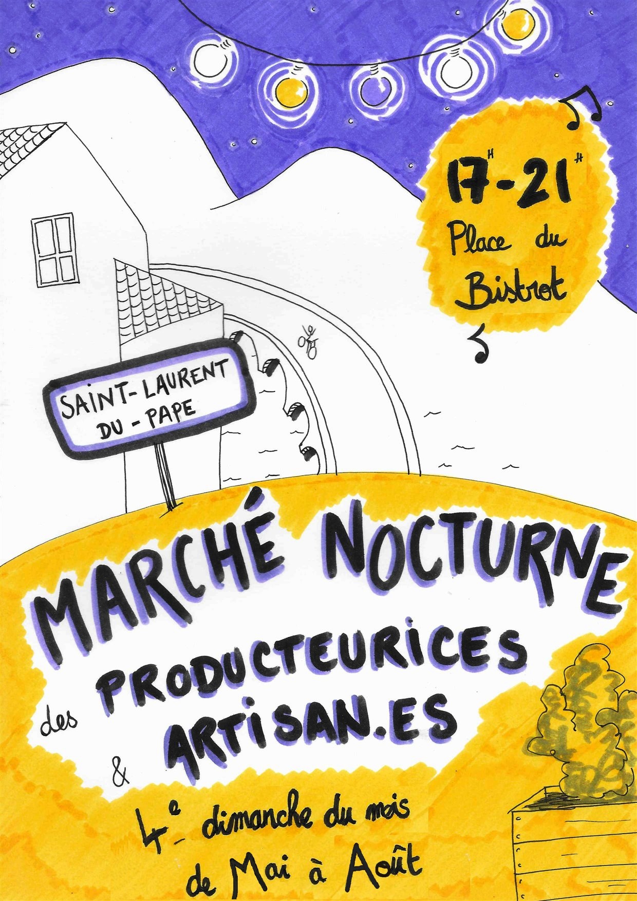 Marché estival Nocturne