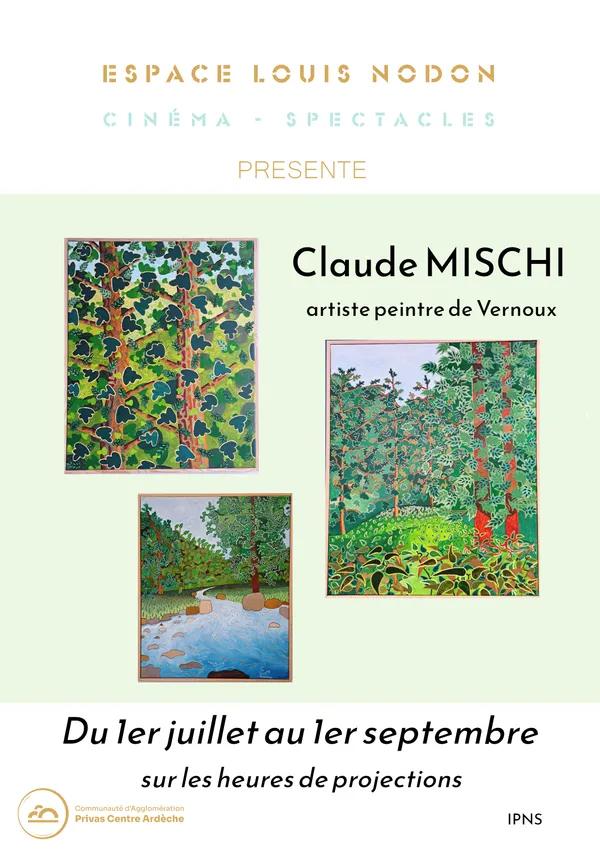 Exposition de peintures de Claude Mischi