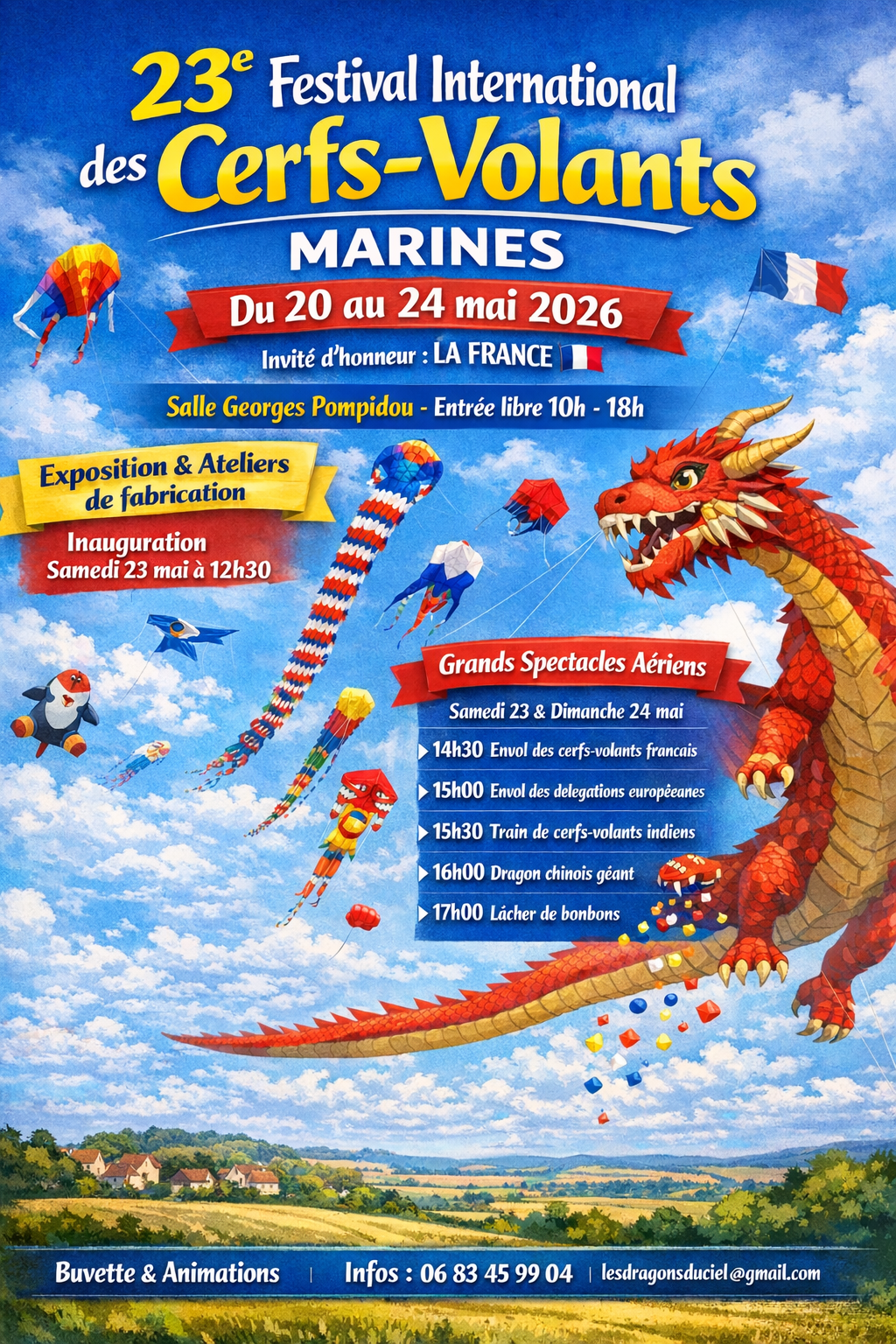 23ème Festival des cerfs-volants du monde