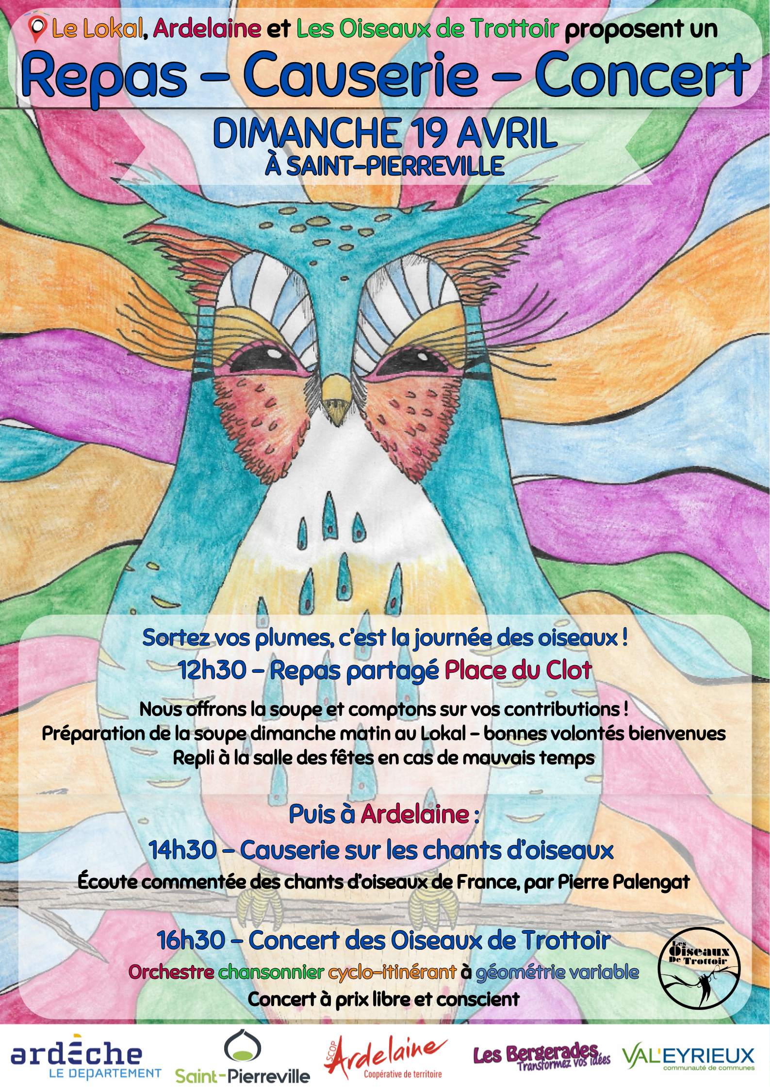 Concert des Oiseaux de Trottoir