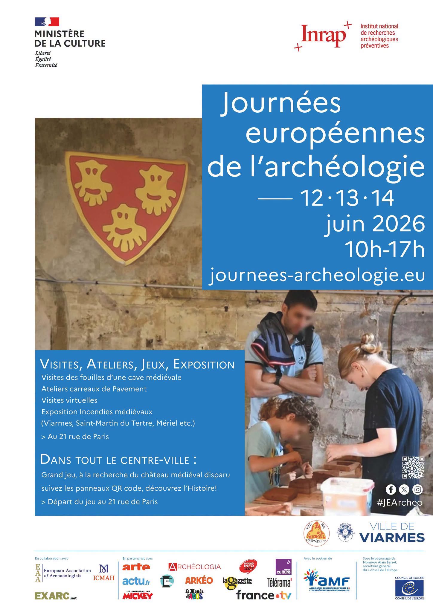 Journées Européennes de l'archéologie à Viarmes