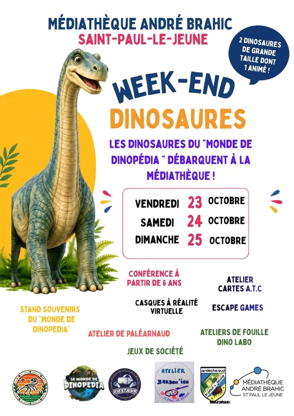 Week-end dinosaures